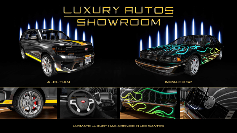 Vehicles in Luxury Autos this week.