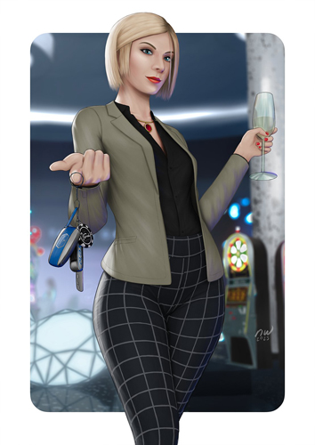 Agatha Baker, Casino Manager in GTA Online.