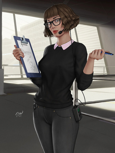 Bryony from the Arena in GTA Online.