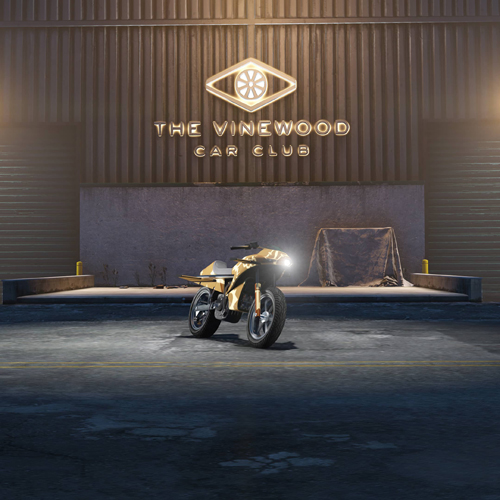 Pegassi Oppressor at the Vinewood Car Club.