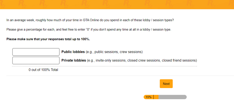 Опросник про GTA Online и GTA+.
