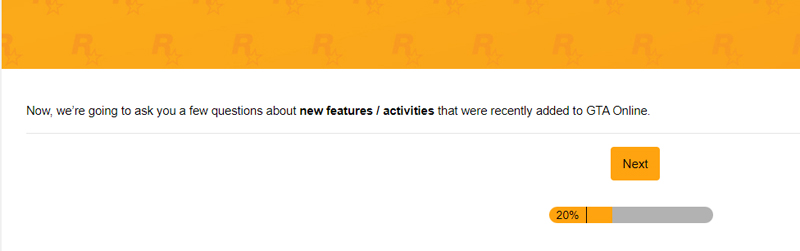 Опросник про GTA Online и GTA+.