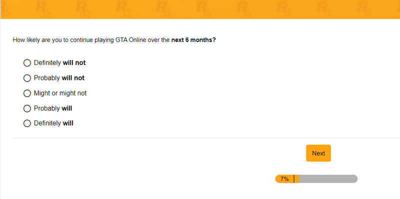 Опросник про GTA Online и GTA+.