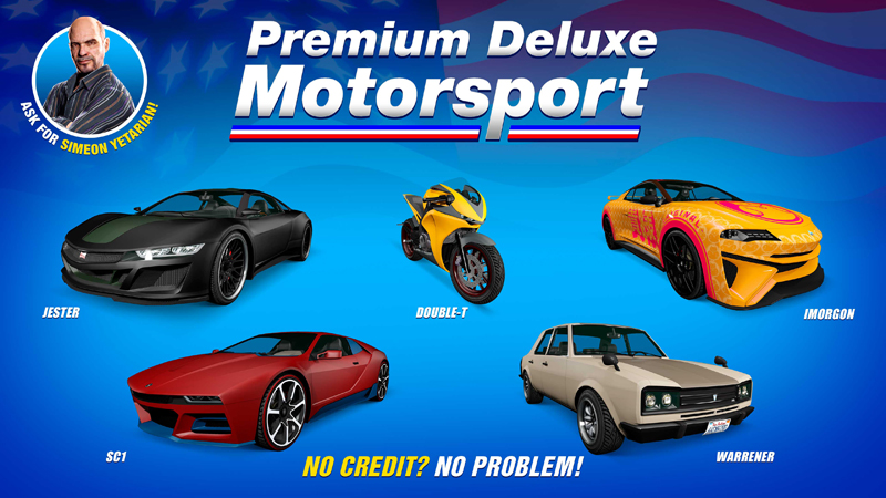 Vehicles at Premium Deluxe Motorsport this week.