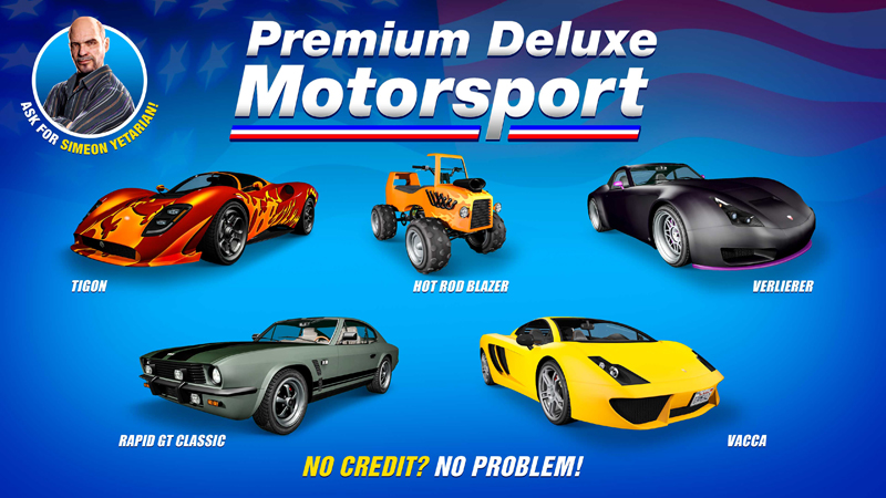 Vehicles at Premium Deluxe Motorsport this week