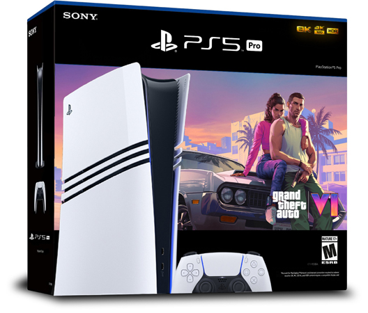 PS5 Pro and GTA 6 Bundle. Concept.