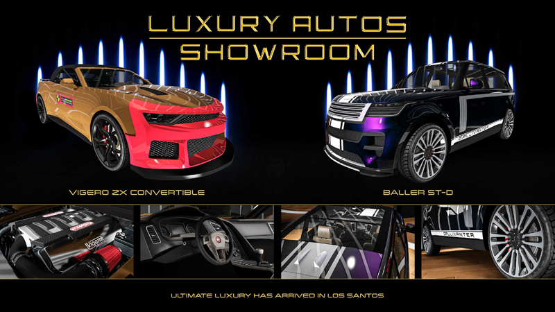 Vehicles in Luxury Autos this week.