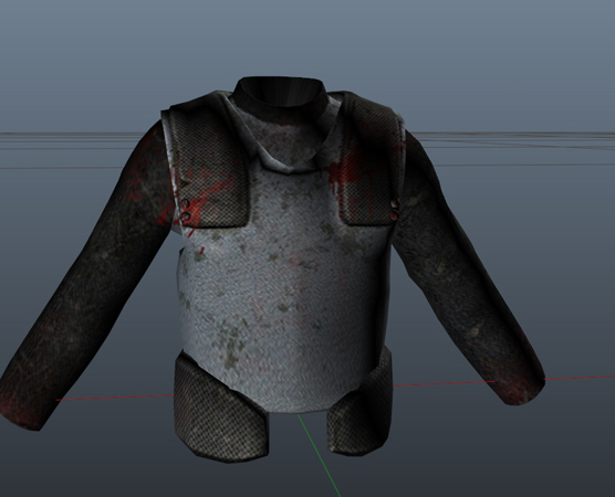 Torso of a zombie juggernaut.