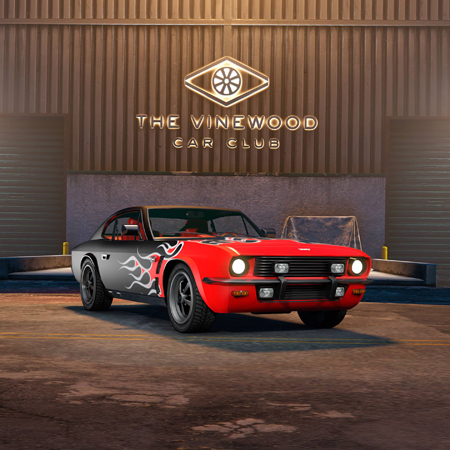 Dewbauchee Rapid GT Classic в автоклубе Вайнвуда.