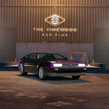 Imponte Deluxo in Vinewood Car Club.