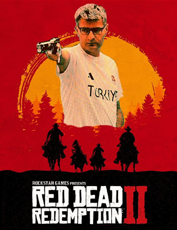 Турецкий олимпийский вице-чемпион на обложке RDR 2.