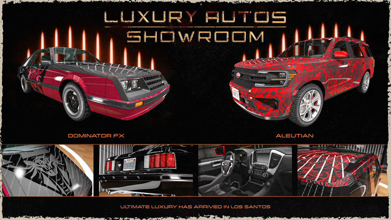 Vehicles in Luxury Autos this week.