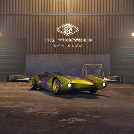 Declasse Scramjet in the Vinewood Car Club.