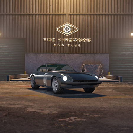 Karin 190z in the Vinewood Car Club.