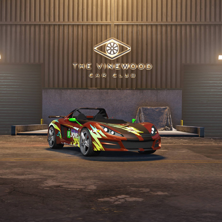 Ocelot Locust in the Vinewood Car Club.