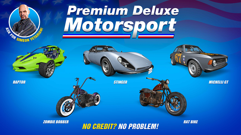 Транспорт в Premium Deluxe Motorsport на этой неделе.