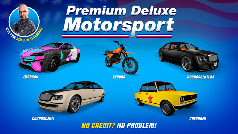 Vehicles at Premium Deluxe Motorsport this week.