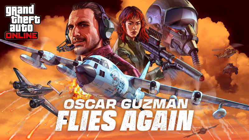 GTA Online: Oscar Guzman Flies Again.