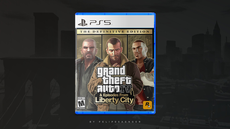 Фантазия почитателей на тему такой себе GTA IV: The Definitive Edition.