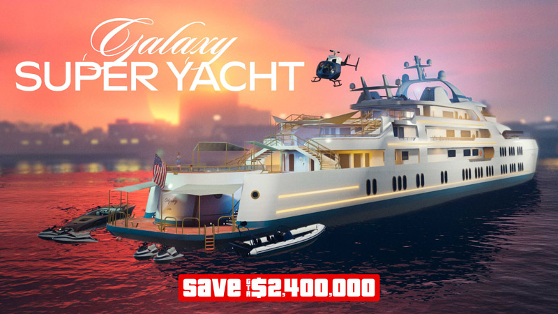 Galaxy Super Yacht.