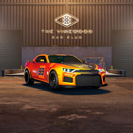 Declasse Vigero ZX в автоклубе Вайнвуда.