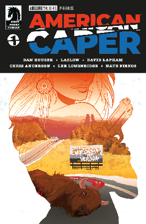 Main cover of the first issue of American Caper.