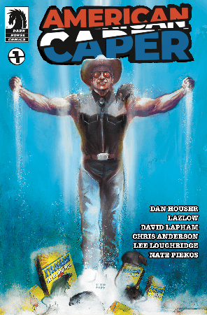 Variant cover of the first issue of American Caper.