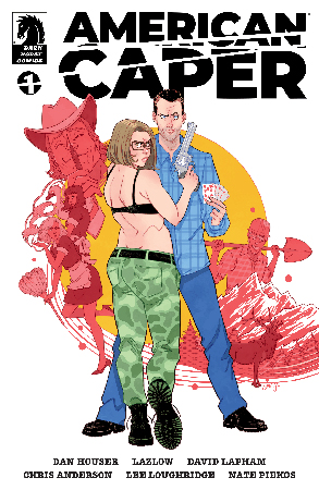 Variant cover of the first issue of American Caper.