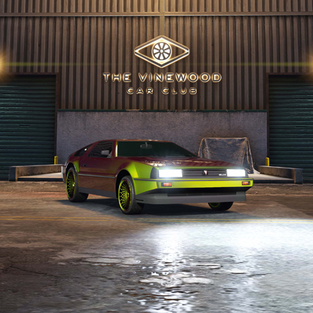 Imponte Deluxo in the Vinewood Car Club.