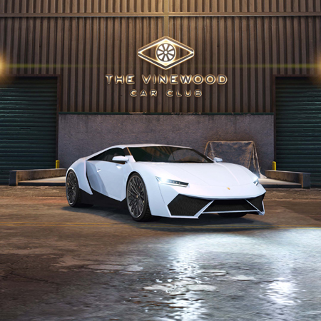 Pegassi Reaper in the Vinewood Car Club.