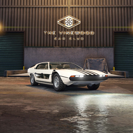 Pegassi Toreador in the Vinewood Car Club.