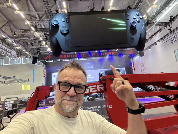 Ned Luke at gamescom.