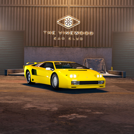 Pegassi Infernus Classic в автоклубе Вайнвуда.