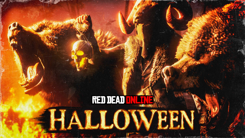 Теперь Хэллоуин преследует и в Red Dead Online.
