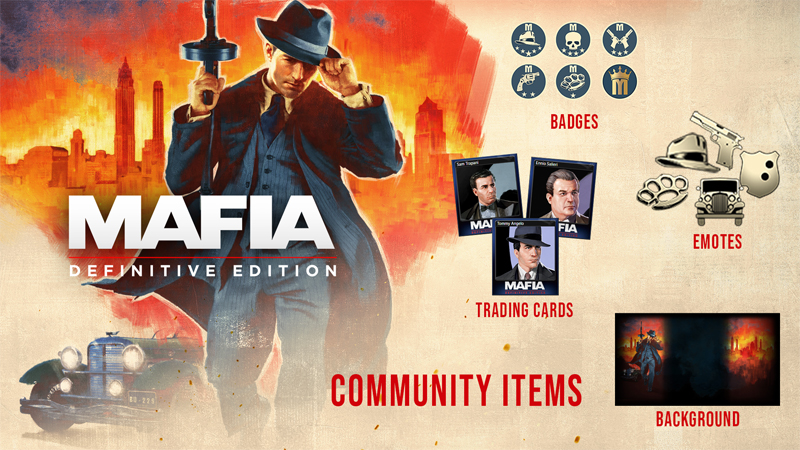 Предметы сообщества Mafia: Definitive Edition в Steam.Предметы сообщества Mafia: Definitive Edition в Steam.