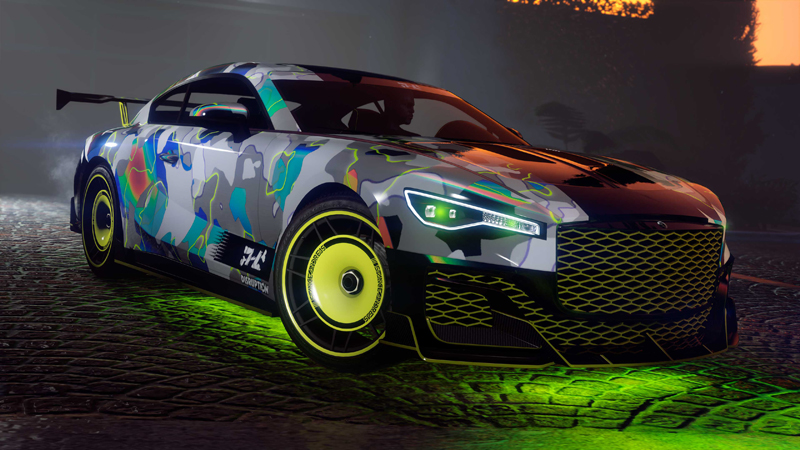 Enus Paragon S в раскраске «Камуфляж 76».