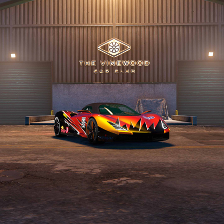 Överflöd Zeno в автоклубе Вайнвуда.