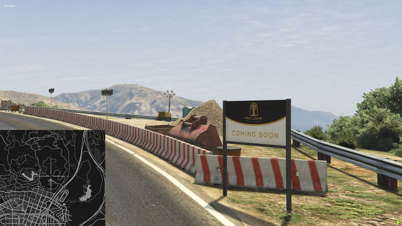 Перше місце для нового маєтку.