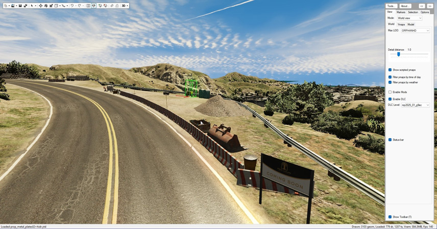 Перше місце для нового маєтку. Після.