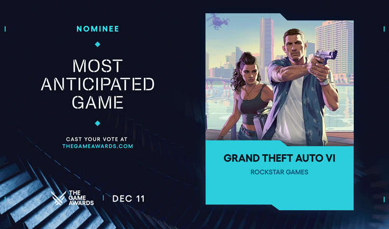 Ballot card for a vote cast for GTA VI.