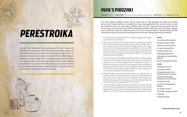 Страница из неофициальной кулинарной книги по GTA.