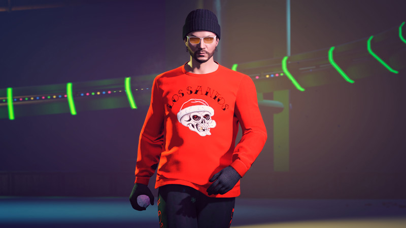 Светр та спортивні штани «Череп Санти».