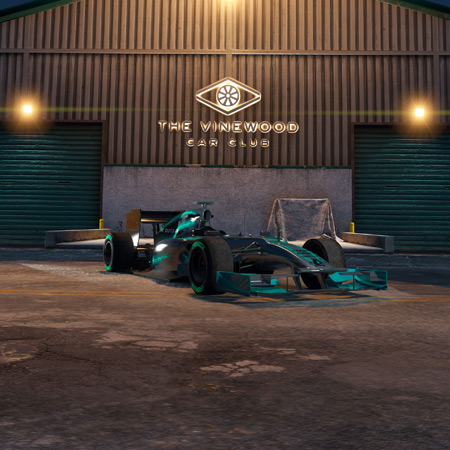 Benefactor BR8 в автоклубі Вайнвуду.