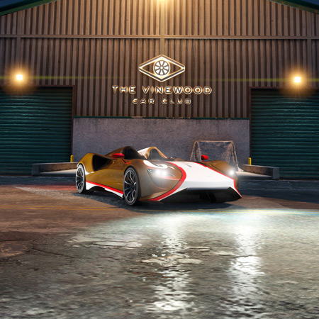 Progen Luiva в автоклубі Вайнвуду.