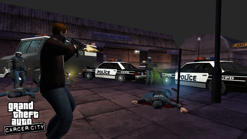 CCPD — поліцейський департамент Карцер Сіті.