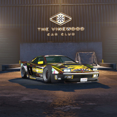 Grotti LSCM Cheetah Classic в автоклубі Вайнвуду.