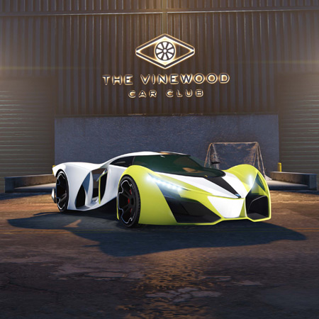 Grotti X80 Proto в автоклубі Вайнвуду.