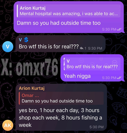 Переписка хакера с подельниками.