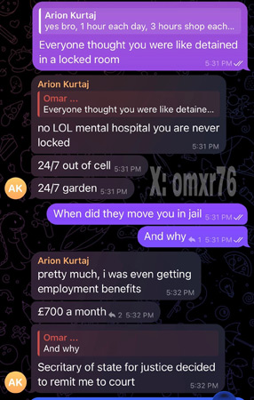 Переписка хакера с подельниками.