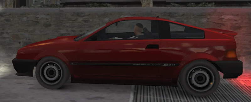 Пластиковые бамперы у Dinka Blista Compact.